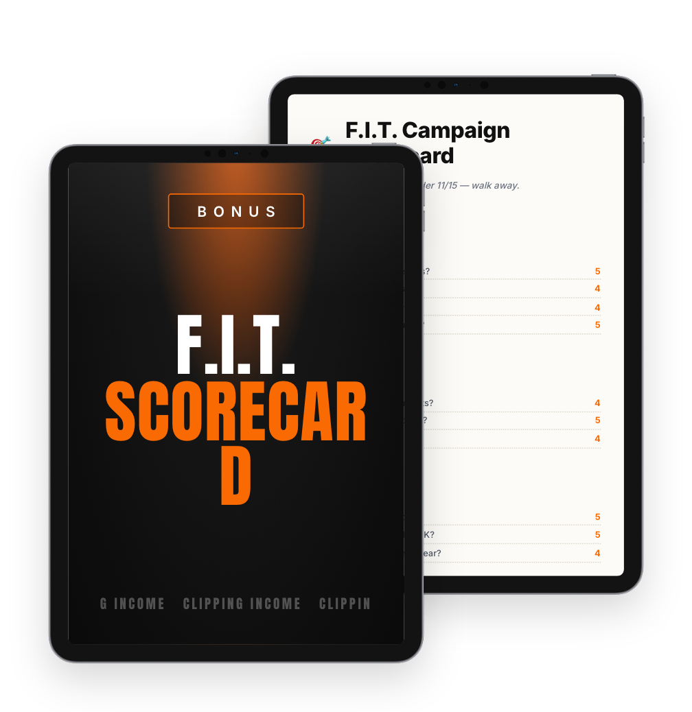 F.I.T. Campaign Scorecard